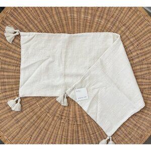 NEW Serena & Lily Asheville Pillow Cover  (14”x40”)-Ivory Beige